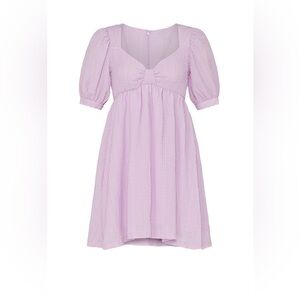 Rent the Runway Now Womens Lilac Babydoll Mini Dress in size XL